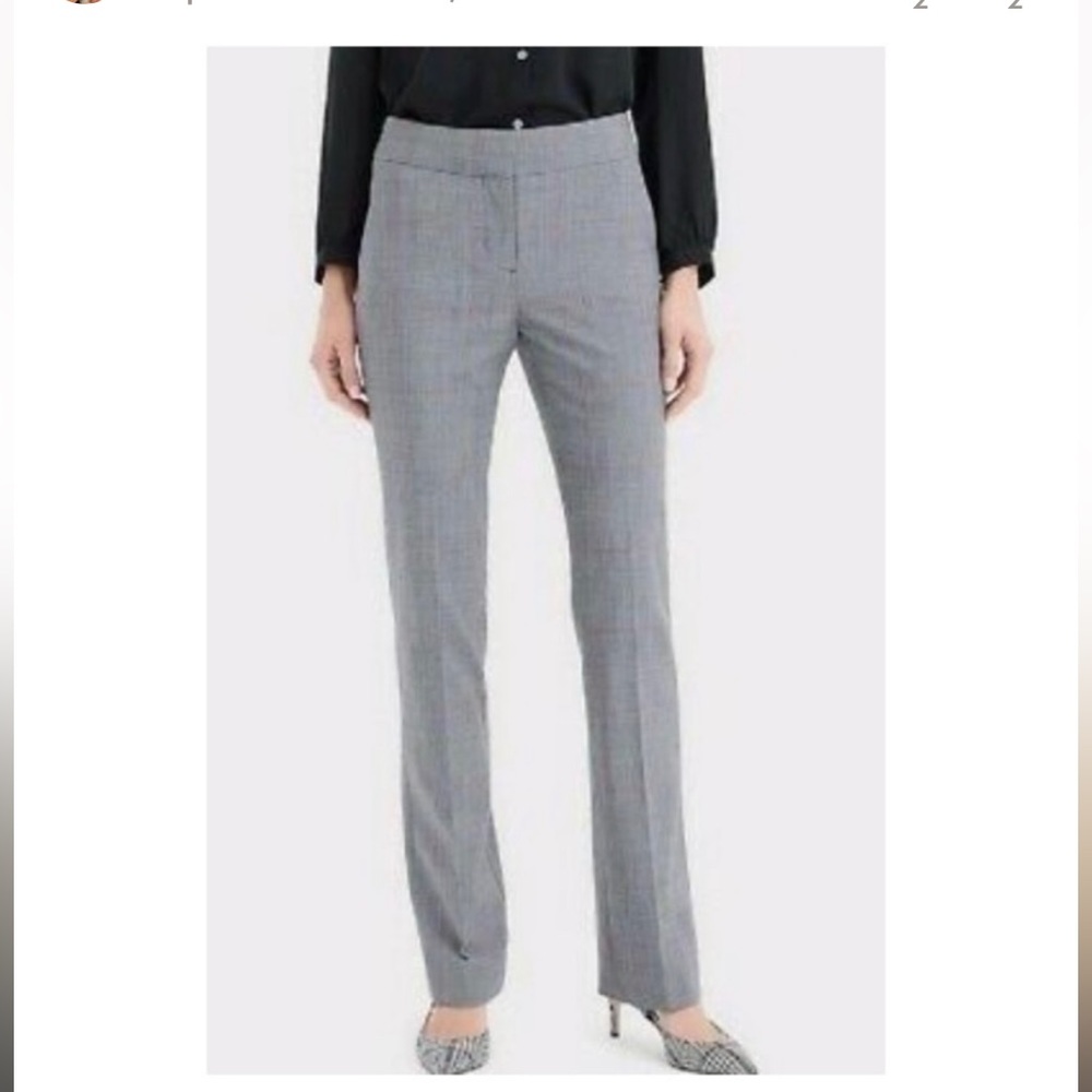 JCrew Edie Trouser- Gray